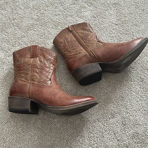 Brown Western Cowboy Boots